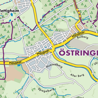 Übersichtsplan Östringen