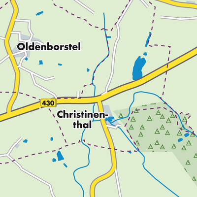 Übersichtsplan Christinenthal