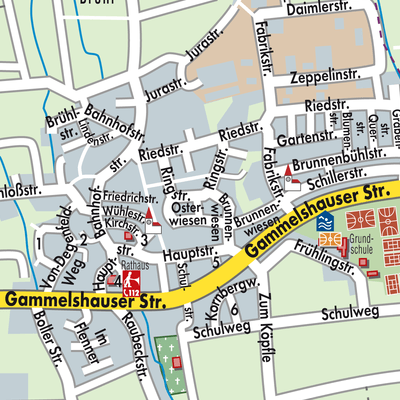 Stadtplan Dürnau