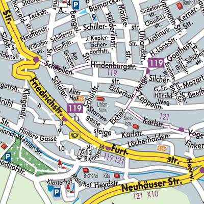 Stadtplan Denkendorf