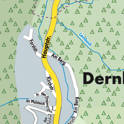 Stadtplan Dernbach