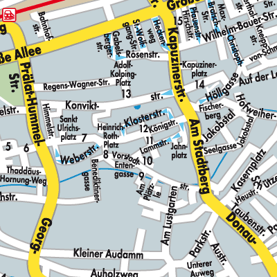 Stadtplan Dillingen a.d.Donau