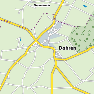 Übersichtsplan Dohren