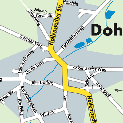 Stadtplan Dohren
