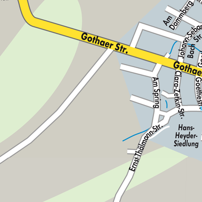 Stadtplan Drei Gleichen