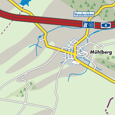 Übersichtsplan Drei Gleichen