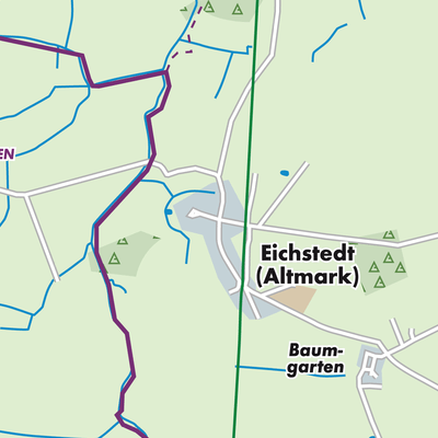 Übersichtsplan Eichstedt (Altmark)