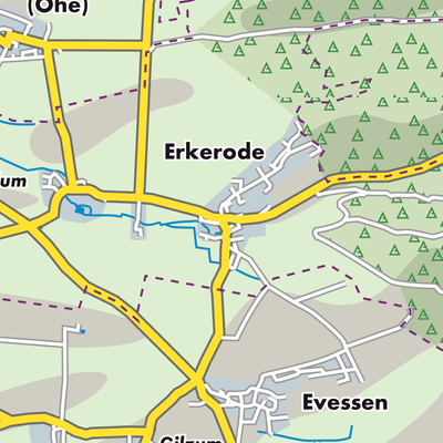 Übersichtsplan Erkerode