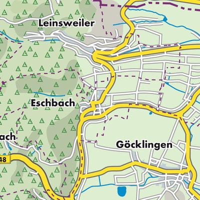 Übersichtsplan Eschbach