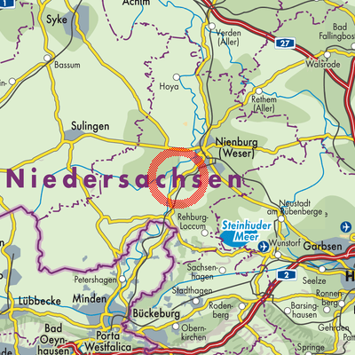 Landkarte Estorf