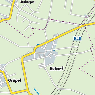 Übersichtsplan Estorf