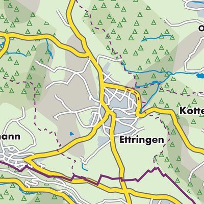 Übersichtsplan Ettringen