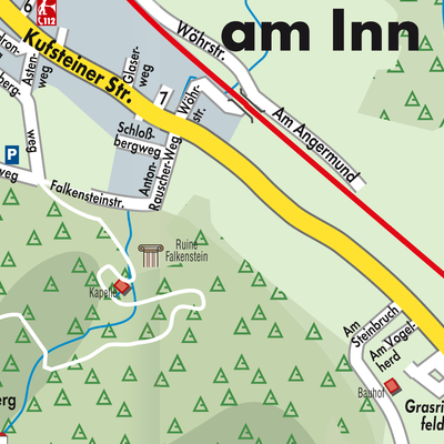 Stadtplan Flintsbach am Inn