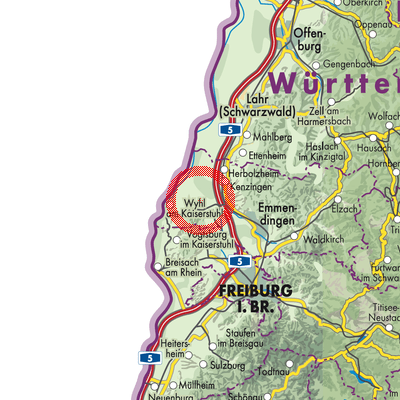 Landkarte Forchheim