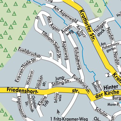 Stadtplan Freudenberg