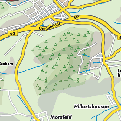 Übersichtsplan Friedewald