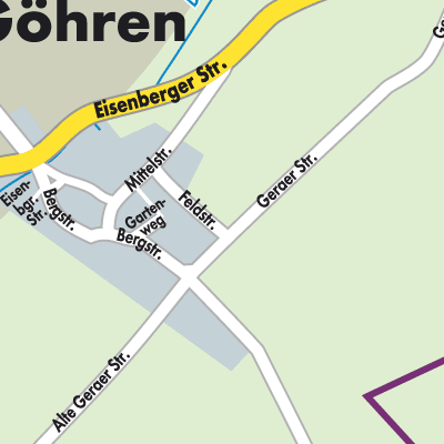 Stadtplan Göhren