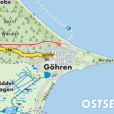 Übersichtsplan Göhren