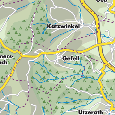 Übersichtsplan Gefell
