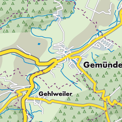 Übersichtsplan Gemünden