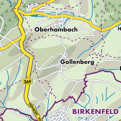 Übersichtsplan Gollenberg