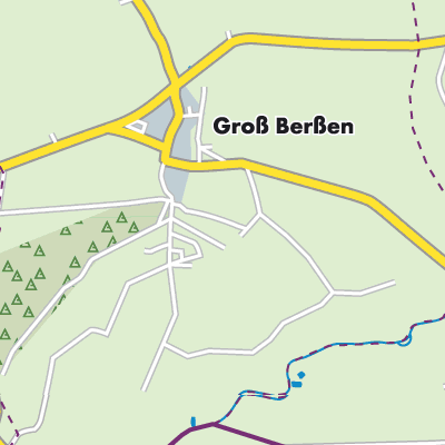 Übersichtsplan Groß Berßen