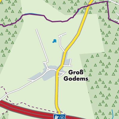 Übersichtsplan Groß Godems