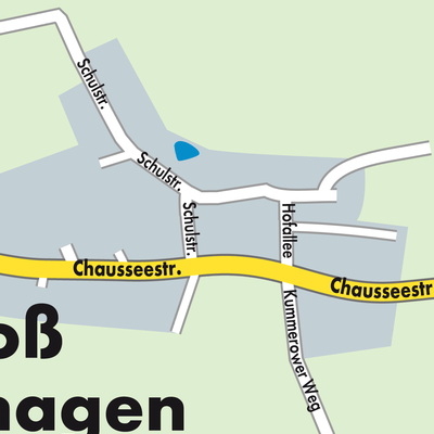 Stadtplan Groß Kordshagen