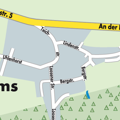 Stadtplan Groß Krams
