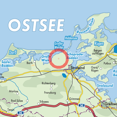 Landkarte Groß Mohrdorf