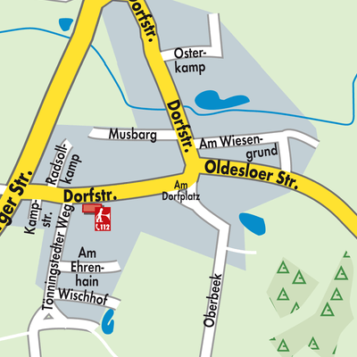 Stadtplan Groß Niendorf