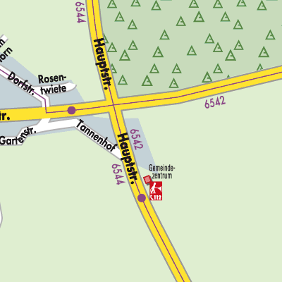 Stadtplan Groß Offenseth-Aspern