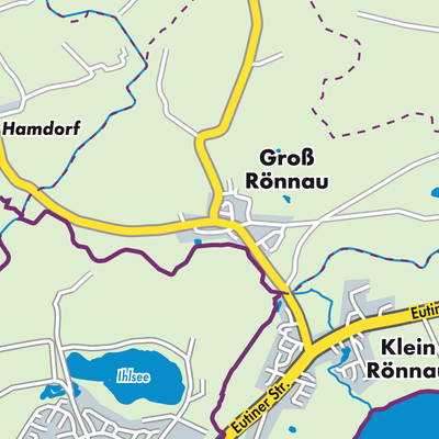 Übersichtsplan Groß Rönnau