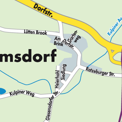 Stadtplan Harmsdorf