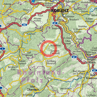 Landkarte Hasselbach