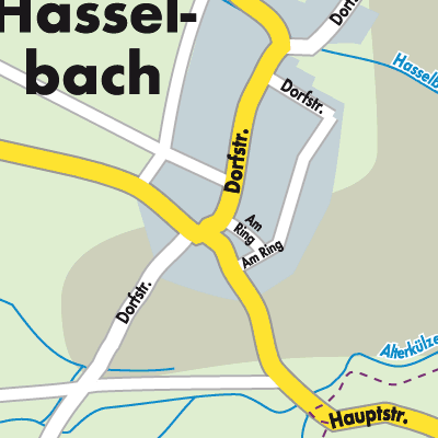 Stadtplan Hasselbach