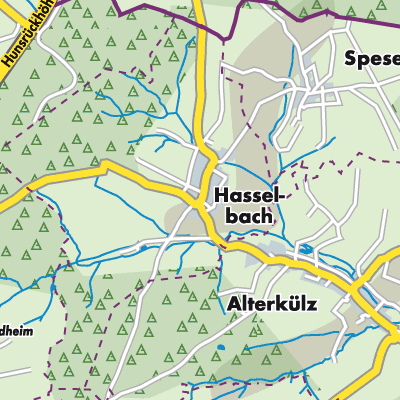 Übersichtsplan Hasselbach