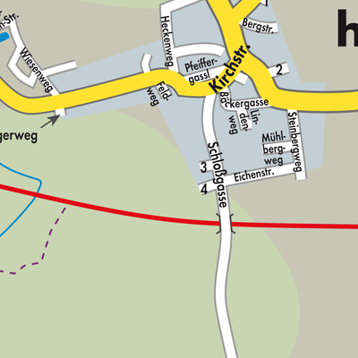 Stadtplan Hattenhofen