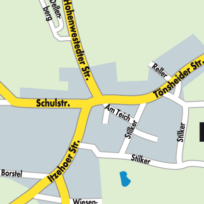 Stadtplan Hennstedt