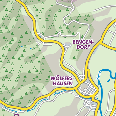 Übersichtsplan Heringen (Werra)