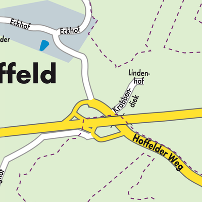 Stadtplan Hoffeld