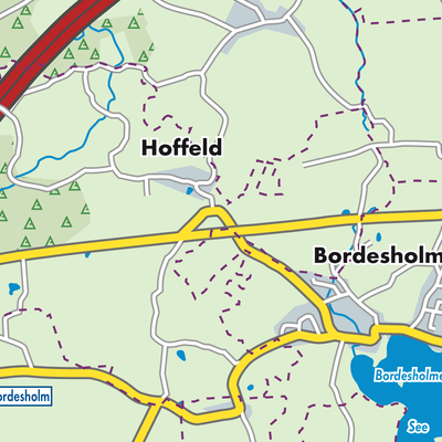 Übersichtsplan Hoffeld