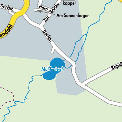 Stadtplan Hohenfelde