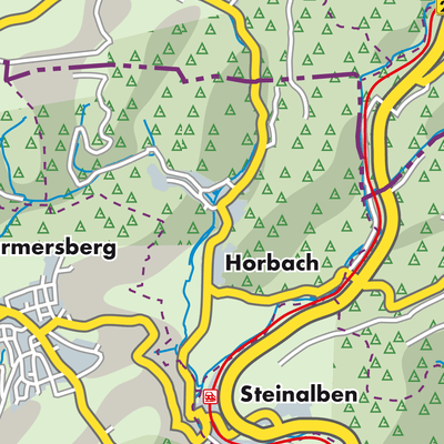 Übersichtsplan Horbach
