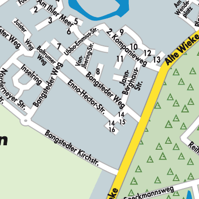 Stadtplan Ihlow