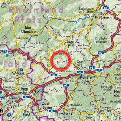 Landkarte Jettenbach