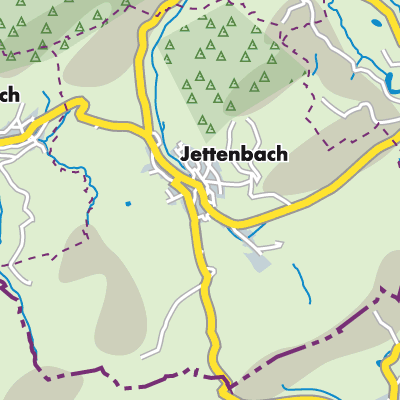 Übersichtsplan Jettenbach