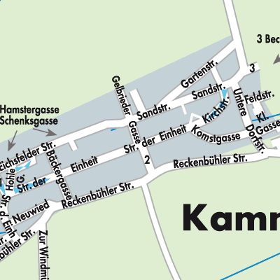 Stadtplan Kammerforst