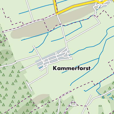 Übersichtsplan Kammerforst