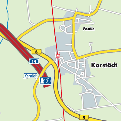 Übersichtsplan Karstädt
